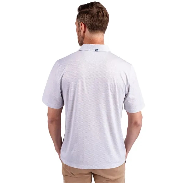 Men's polo with short sleeves, 4-way stretch, moisture-wicking performance, and UPF50+... from ASI 47965 Cutter & Buck