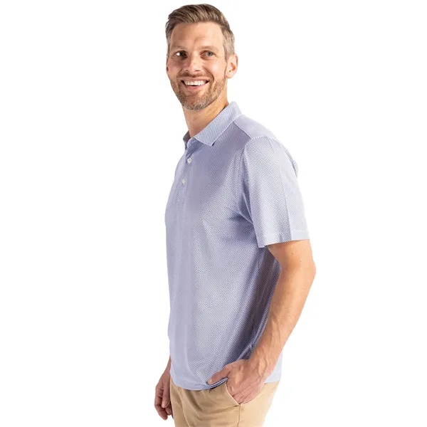 Men's polo with short sleeves, 4-way stretch, moisture-wicking performance, and UPF50+... from ASI 47965 Cutter & Buck