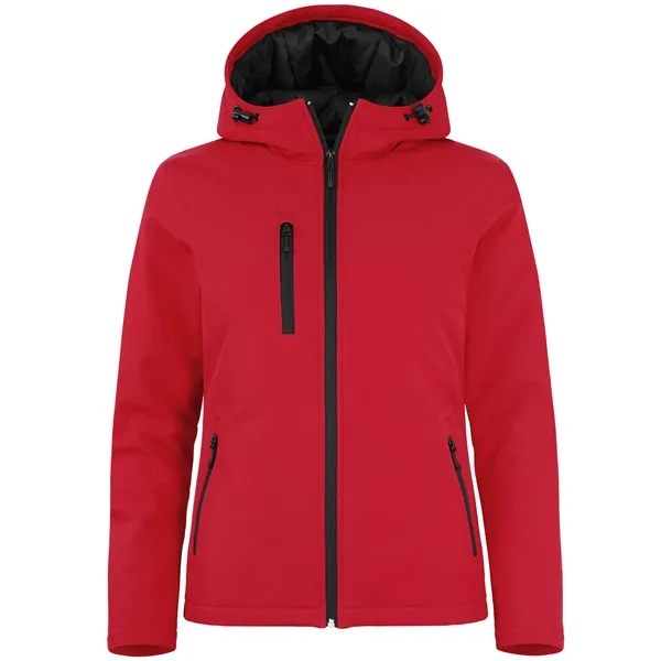 Women's jacket with insulation, wind and water resistance, hood, drawstring, moisture-wicking... from ASI 47965 Cutter & Buck