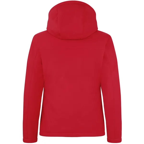 Women's jacket with insulation, wind and water resistance, hood, drawstring, moisture-wicking... from ASI 47965 Cutter & Buck