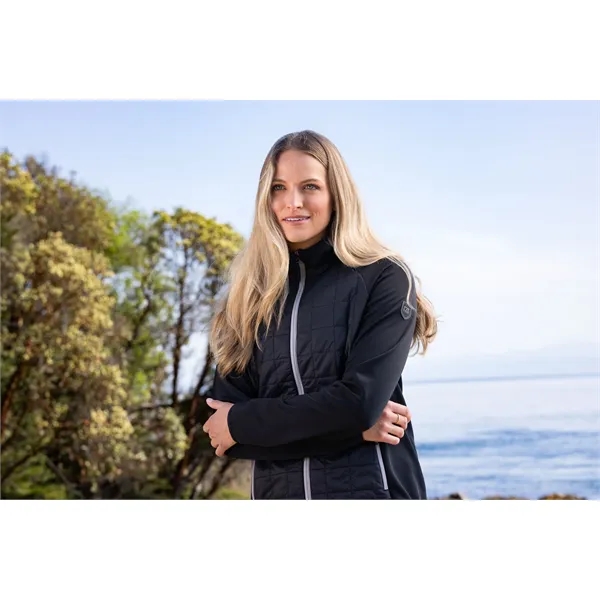 Women's jacket with a full-zip, down-alternative insulation, and hood.... from ASI 47965 Cutter & Buck