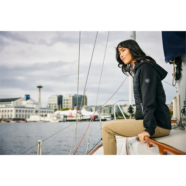 Women's jacket with a full-zip, down-alternative insulation, and hood.... from ASI 47965 Cutter & Buck