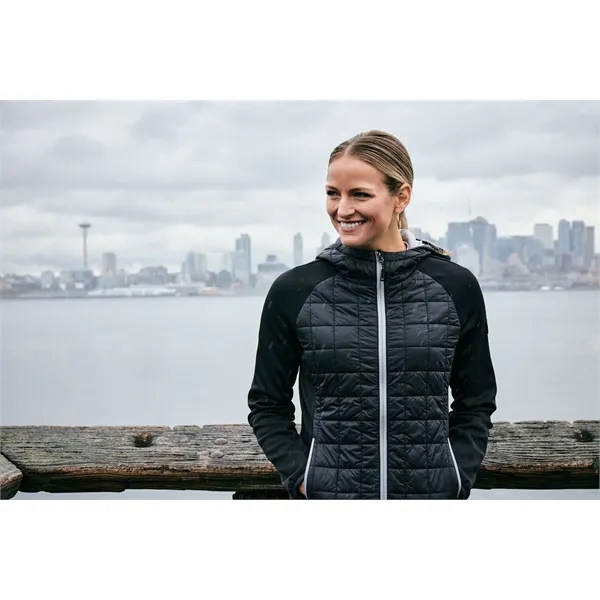 Women's jacket with a full-zip, down-alternative insulation, and hood.... from ASI 47965 Cutter & Buck