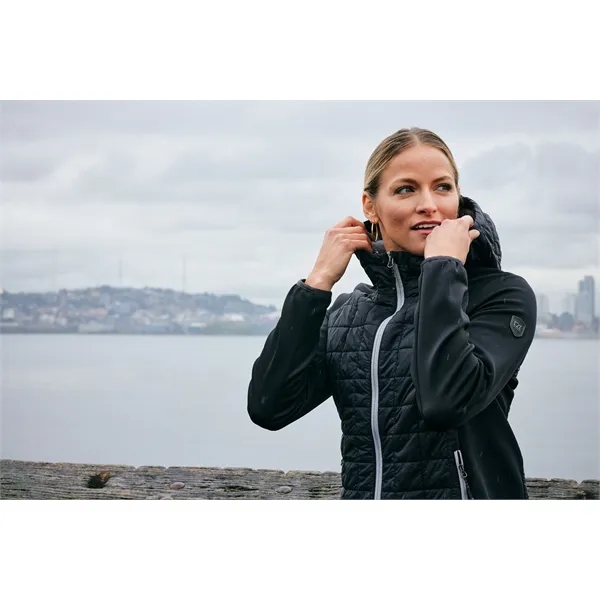 Women's jacket with a full-zip, down-alternative insulation, and hood.... from ASI 47965 Cutter & Buck