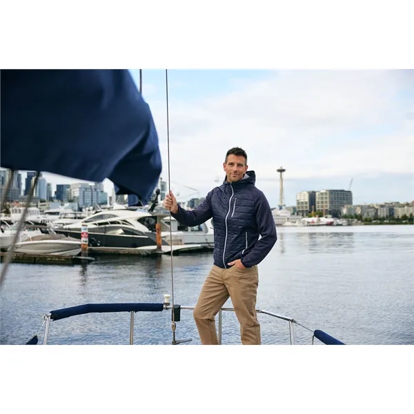 Men's jacket with a full-zip, down-alternative insulation, and hood.... from ASI 47965 Cutter & Buck