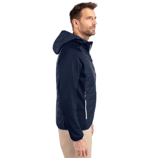 Men's jacket with a full-zip, down-alternative insulation, and hood.... from ASI 47965 Cutter & Buck