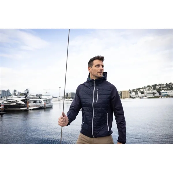 Men's jacket with a full-zip, down-alternative insulation, and hood.... from ASI 47965 Cutter & Buck