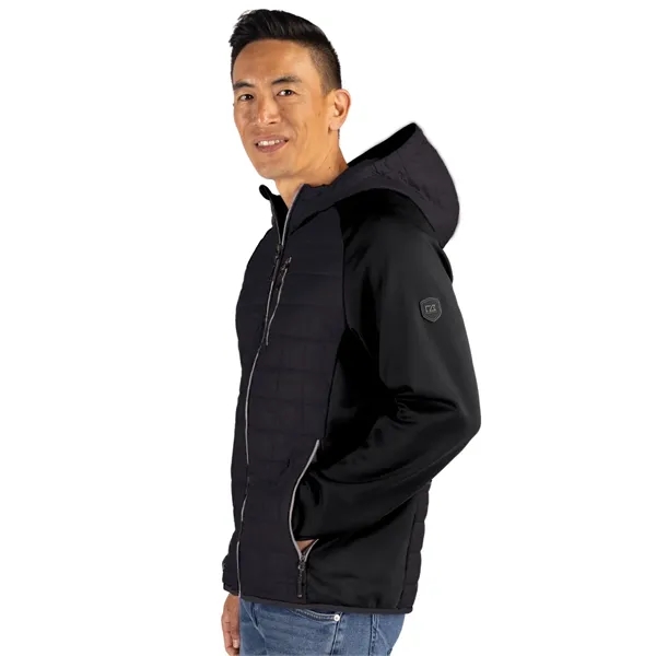 Men's jacket with a full-zip, down-alternative insulation, and hood.... from ASI 47965 Cutter & Buck