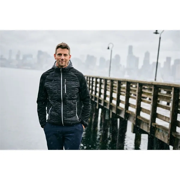 Men's jacket with a full-zip, down-alternative insulation, and hood.... from ASI 47965 Cutter & Buck