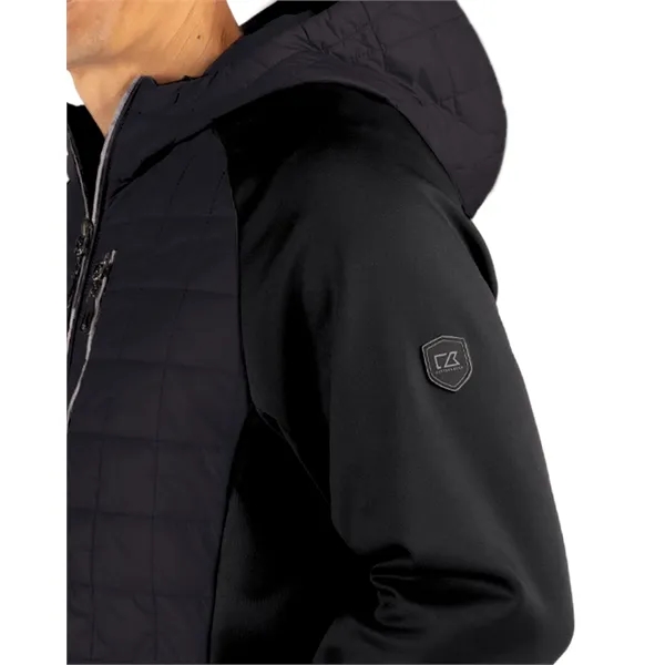 Men's jacket with a full-zip, down-alternative insulation, and hood.... from ASI 47965 Cutter & Buck
