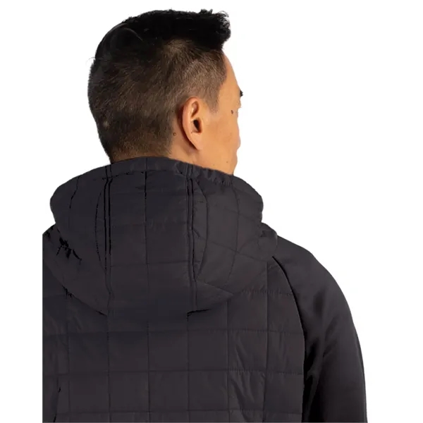 Men's jacket with a full-zip, down-alternative insulation, and hood.... from ASI 47965 Cutter & Buck
