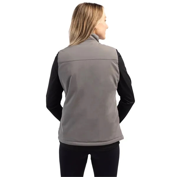 Women's vest with insulation, wind and water resistance, moisture-wicking performance, and... from ASI 47965 Cutter & Buck