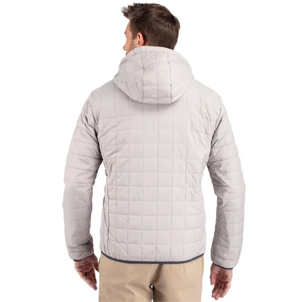 Men's jacket with a full-zip, down-alternative insulation, hood, and wind and... from ASI 47965 Cutter & Buck