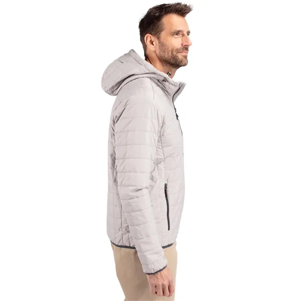 Men's jacket with a full-zip, down-alternative insulation, hood, and wind and... from ASI 47965 Cutter & Buck