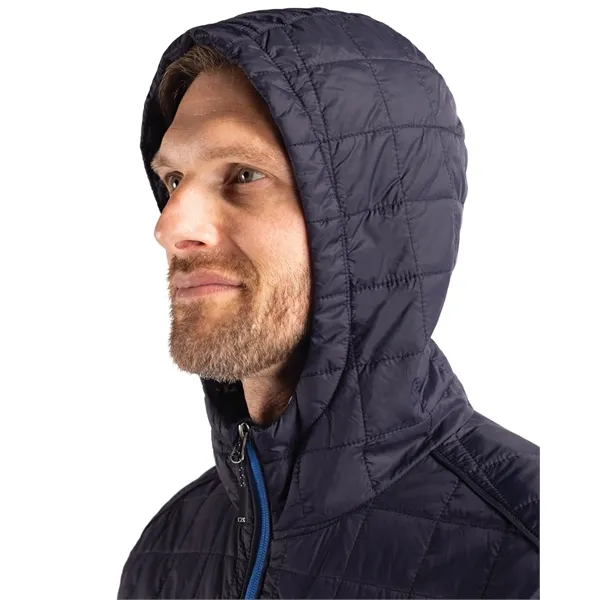 Men's jacket with a full-zip, down-alternative insulation, hood, and wind and... from ASI 47965 Cutter & Buck