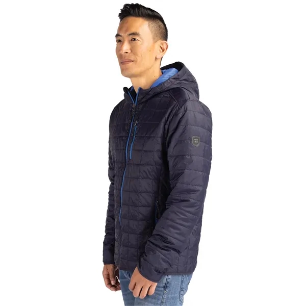 Men's jacket with a full-zip, down-alternative insulation, hood, and wind and... from ASI 47965 Cutter & Buck
