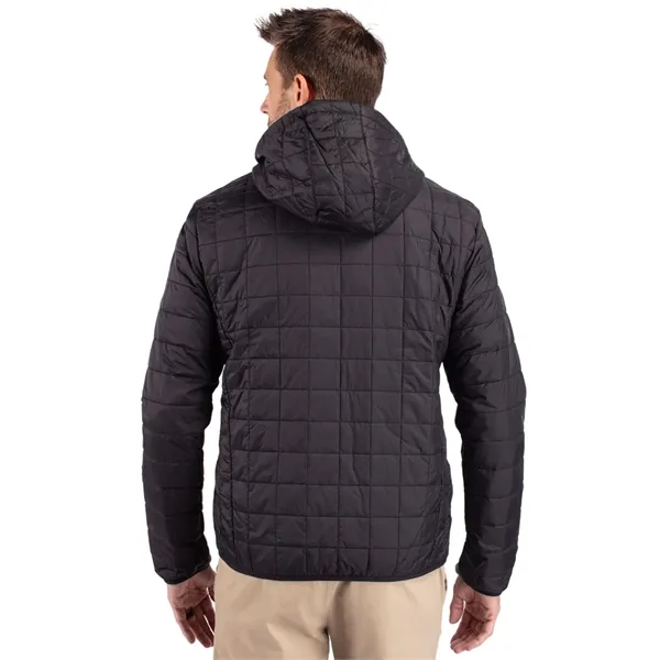 Men's jacket with a full-zip, down-alternative insulation, hood, and wind and... from ASI 47965 Cutter & Buck
