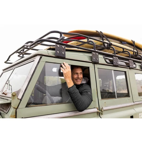 Men's jacket with a full-zip, down-alternative insulation, hood, and wind and... from ASI 47965 Cutter & Buck