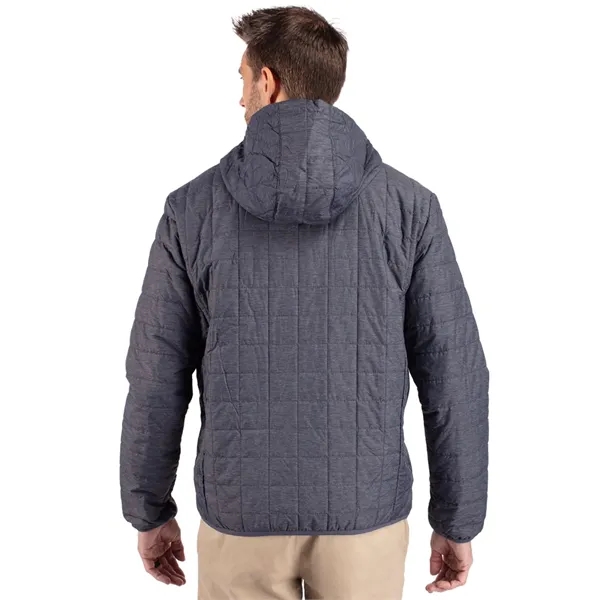 Men's jacket with a full-zip, down-alternative insulation, hood, and wind and... from ASI 47965 Cutter & Buck