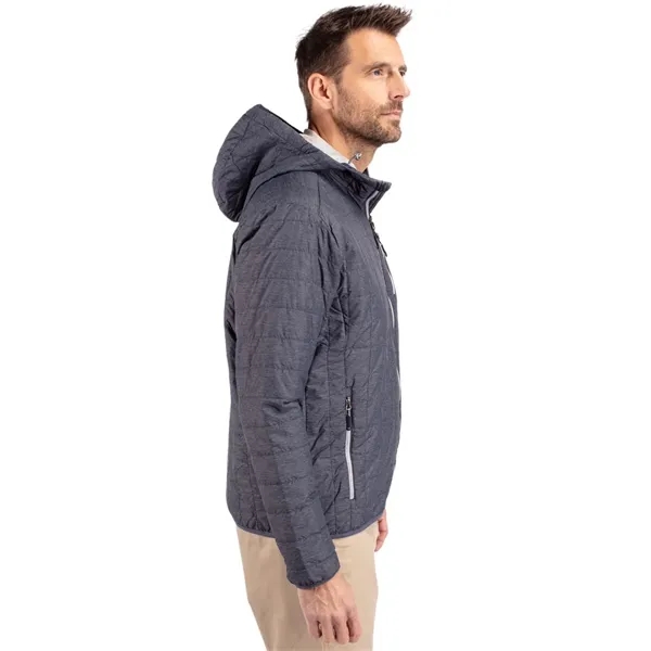 Men's jacket with a full-zip, down-alternative insulation, hood, and wind and... from ASI 47965 Cutter & Buck