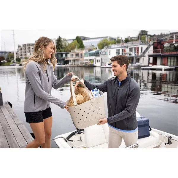 Men's jacket with a full zip and moisture-wicking performance.... from ASI 47965 Cutter & Buck