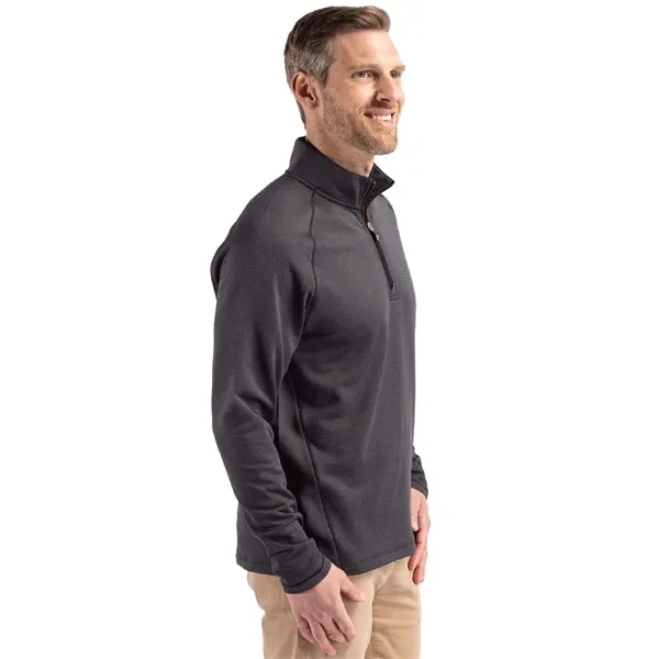 Men's sweatshirt with a half-zip and moisture-wicking performance.... from ASI 47965 Cutter & Buck