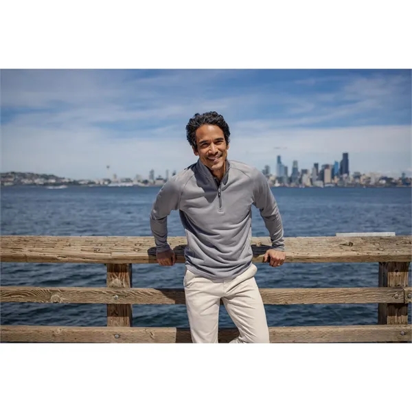 Men's sweatshirt with a half-zip and moisture-wicking performance.... from ASI 47965 Cutter & Buck