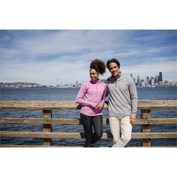 Men's sweatshirt with a half-zip and moisture-wicking performance.... from ASI 47965 Cutter & Buck