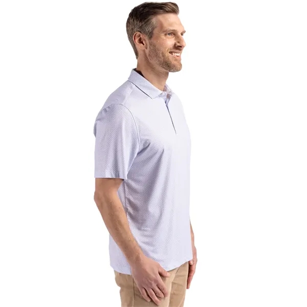 Men's polo with short sleeves, 4-way stretch, and UPF50+ sun protection.... from ASI 47965 Cutter & Buck