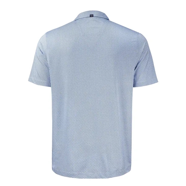 Men's polo with short sleeves, 4-way stretch, and UPF50+ sun protection.... from ASI 47965 Cutter & Buck