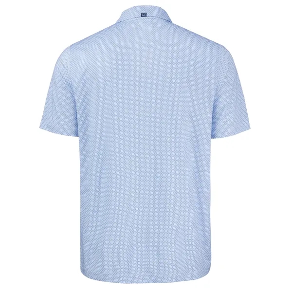 Men's polo with short sleeves, 4-way stretch, and UPF50+ sun protection.... from ASI 47965 Cutter & Buck