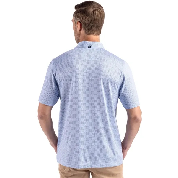 Men's polo with short sleeves, 4-way stretch, and UPF50+ sun protection.... from ASI 47965 Cutter & Buck