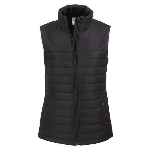 Clique Elevation Eco Full Zip Womens Puffer Vest... from ASI 47965 Cutter & Buck