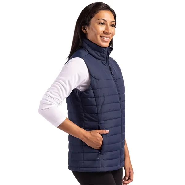 Clique Elevation Eco Full Zip Womens Puffer Vest... from ASI 47965 Cutter & Buck