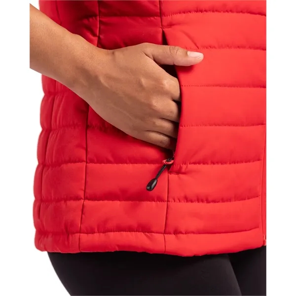 Clique Elevation Eco Full Zip Womens Puffer Vest... from ASI 47965 Cutter & Buck