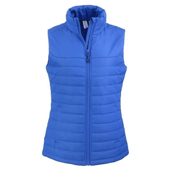 Clique Elevation Eco Full Zip Womens Puffer Vest... from ASI 47965 Cutter & Buck