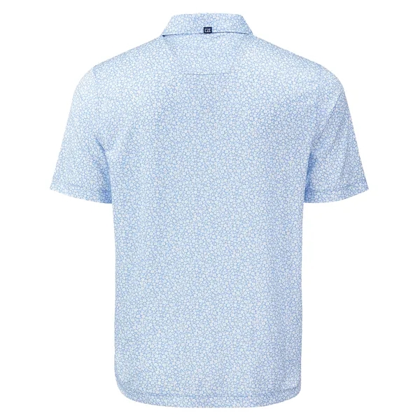 Men's polo with short sleeves, 4-way stretch, moisture-wicking performance, and UPF50+... from ASI 47965 Cutter & Buck