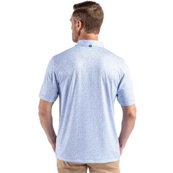Men's polo with short sleeves, 4-way stretch, moisture-wicking performance, and UPF50+... from ASI 47965 Cutter & Buck