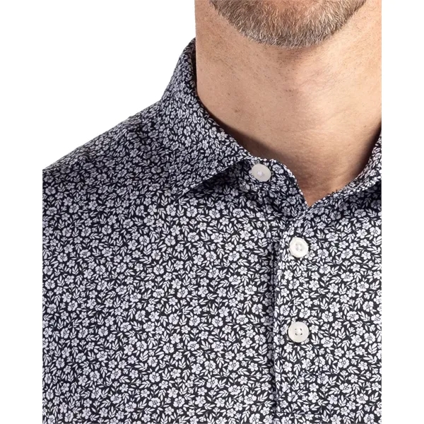 Men's polo with short sleeves, 4-way stretch, moisture-wicking performance, and UPF50+... from ASI 47965 Cutter & Buck