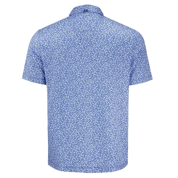 Men's polo with short sleeves, 4-way stretch, moisture-wicking performance, and UPF50+... from ASI 47965 Cutter & Buck