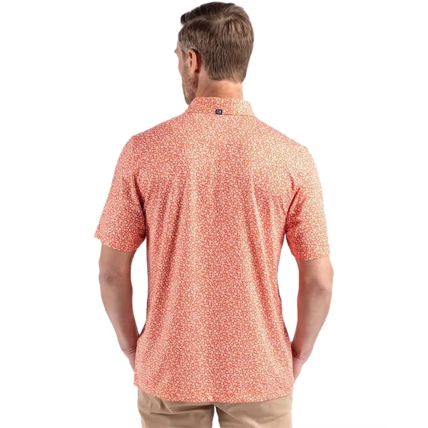 Men's polo with short sleeves, 4-way stretch, moisture-wicking performance, and UPF50+... from ASI 47965 Cutter & Buck