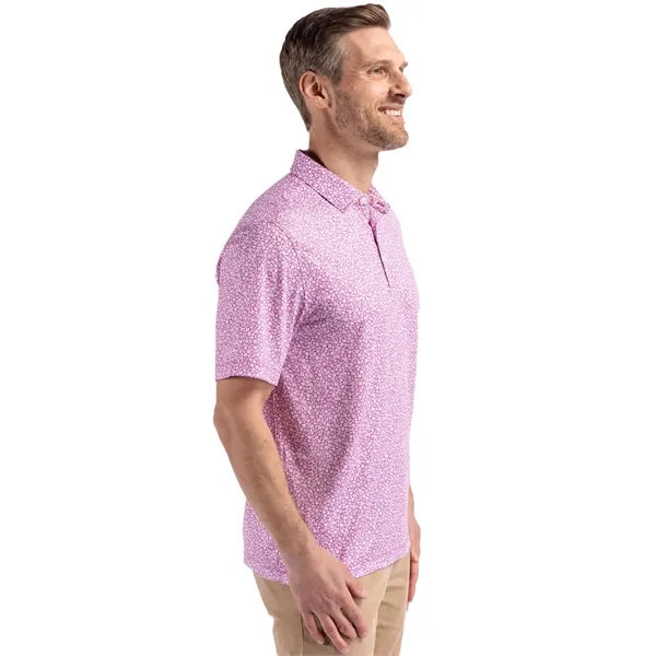 Men's polo with short sleeves, 4-way stretch, moisture-wicking performance, and UPF50+... from ASI 47965 Cutter & Buck