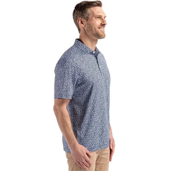 Men's polo with short sleeves, 4-way stretch, moisture-wicking performance, and UPF50+... from ASI 47965 Cutter & Buck