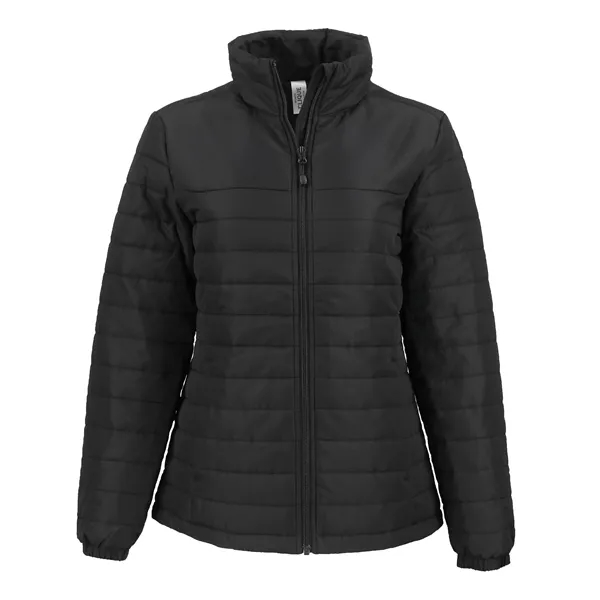 Clique Elevation Eco Full Zip Womens Puffer Jacket... from ASI 47965 Cutter & Buck