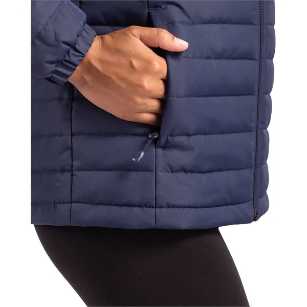 Clique Elevation Eco Full Zip Womens Puffer Jacket... from ASI 47965 Cutter & Buck
