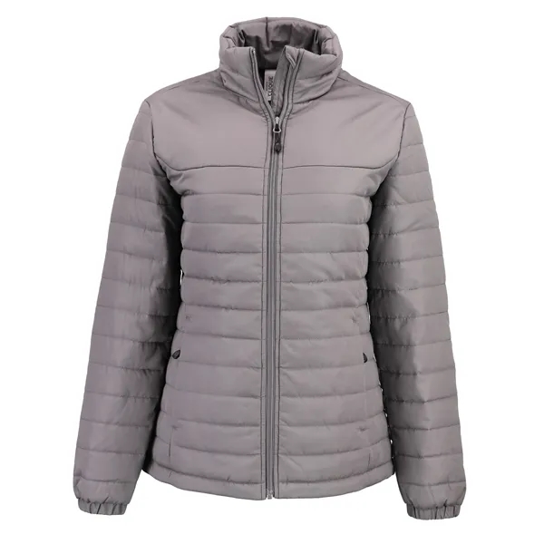 Clique Elevation Eco Full Zip Womens Puffer Jacket... from ASI 47965 Cutter & Buck