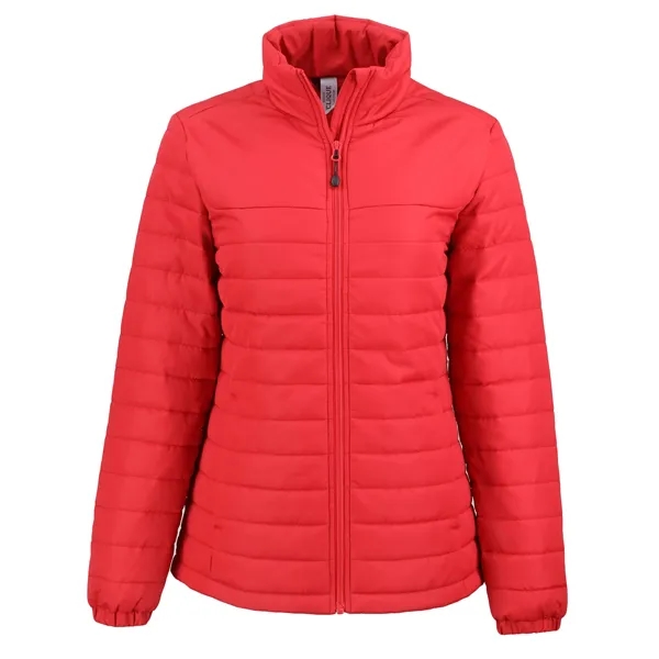 Clique Elevation Eco Full Zip Womens Puffer Jacket... from ASI 47965 Cutter & Buck