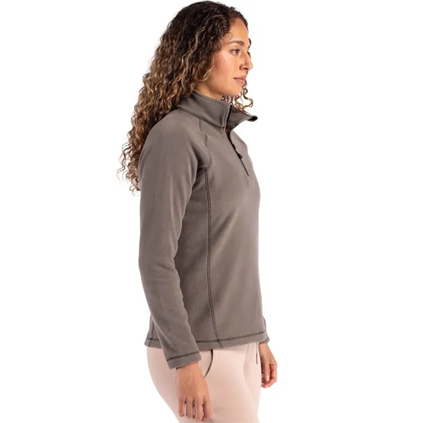 Clique Powder Recycled Fleece Womens Quarter Zip Pullover... from ASI 47965 Cutter & Buck