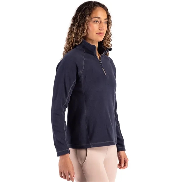 Clique Powder Recycled Fleece Womens Quarter Zip Pullover... from ASI 47965 Cutter & Buck