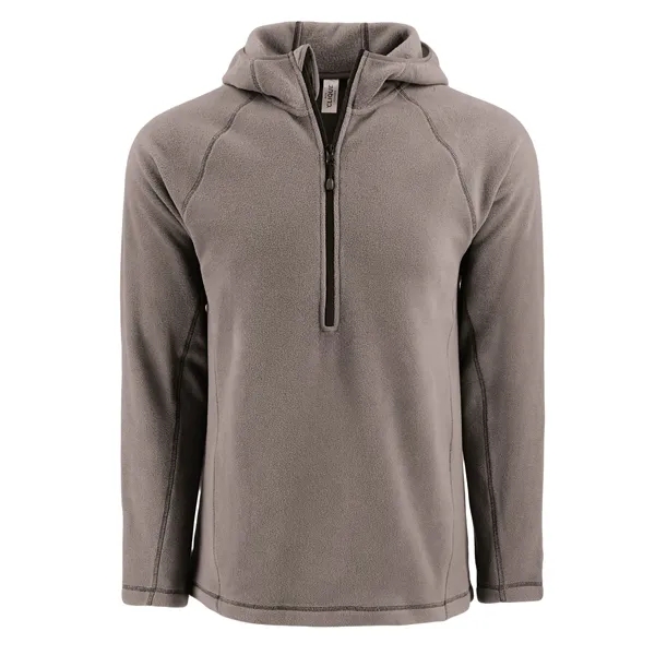 Clique Powder Recycled Fleece Mens Half Zip Hooded Pullover... from ASI 47965 Cutter & Buck